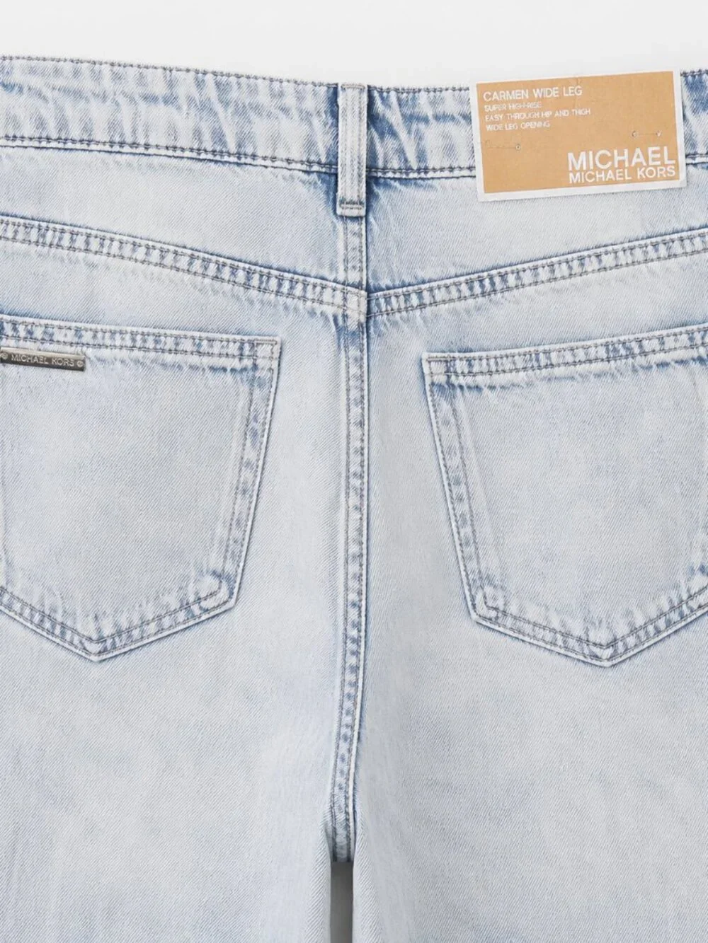 Michael Kors Carmen Wide Leg Jeans Size 10 NWT